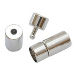 Zapínání dřík 10 ks platinové 18*6 mm