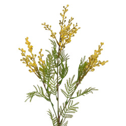 Větvička kvetoucí asparagus 3 barvy 77 cm