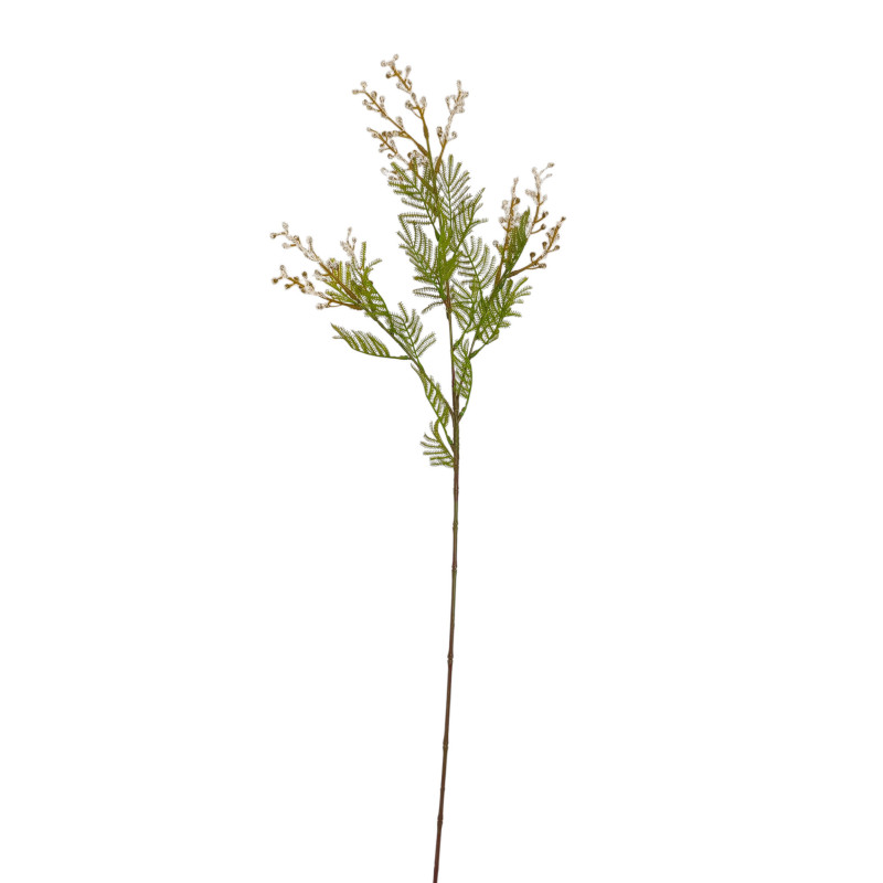 Větvička kvetoucí asparagus 3 barvy 77 cm