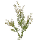 Větvička kvetoucí asparagus 3 barvy 77 cm