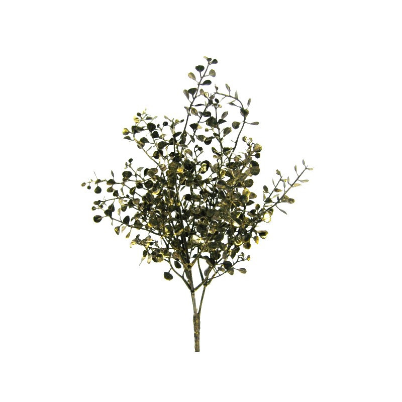 Větvička eukalyptus staro-zlato 35 cm