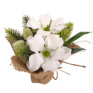 Dekorace magnolie 18 cm