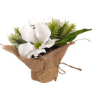 Dekorace magnolie 18 cm