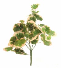 Geranium mini vývazek zeleno-bílý 25 cm