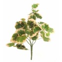 Geranium mini vývazek zeleno-bílý 25 cm