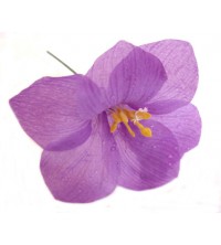 Lilie s rosou lavender vazbová Ø 15 cm