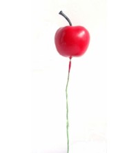 Jablíčko na drátě Ø 2,5*10 cm