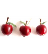 Jablíčko červené 24 ks Ø 2,5 cm