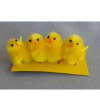 Kuřátka 4 ks v boxu 4,5 cm