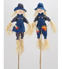 Strašák na tyčce kluk 50*80 cm