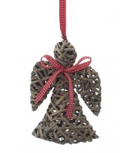 Anděl z proutí  15,5*21 cm