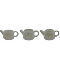 Svícen porcelánový 12,5*7,7*5,3 cm