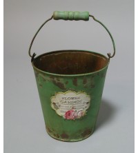 Kbelík s uchem Flower Garden Ø 14*14/22 cm