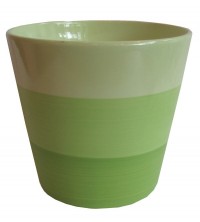 Obal, zelený pruh menší Ø 12,5 cm