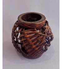 Váza proutěná 12 cm