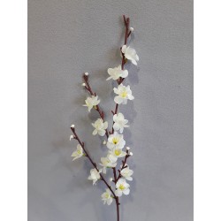 Větev jabloňová krém 52 cm