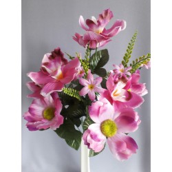 Kytice orchidej, cosmos fialová 48 cm