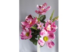 Kytice orchidej, cosmos fialová 48 cm