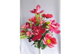 Kytice orchidej, cosmos fialová 48 cm