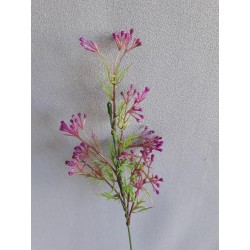 Tráva plast fialová 50 cm