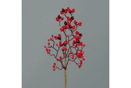 Větvička šípek bobule 34 cm