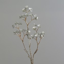 Větvička sukulent metalický 51 cm