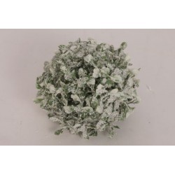 Koule buxus zasněžená 12 cm