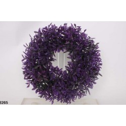 Věnec lístky LAVENDER Ø 27 cm