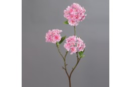 Větev jarní třešeň růžová 83 cm