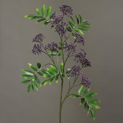 Větev jeřabina květ 108 cm