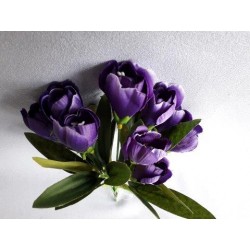 Krokus tm. fialový 33 cm