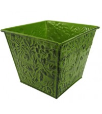 Obal vánoční zelený 16*14 cm