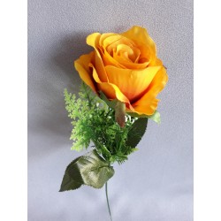 Růže oranžovo-hnědá zápich 30 cm