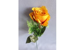 Růže oranžovo-hnědá zápich 30 cm