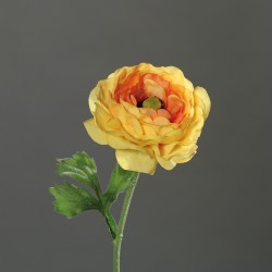 Ranunculus žluto-oranžový 42 cm