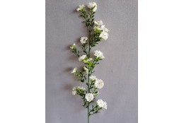 Větvička plast květy více barev 57 cm