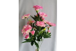 Karafiát kytice růžovo-bílá
