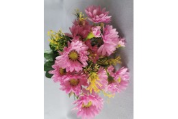 Gerbera kytice 6 barev 43 cm