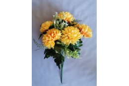 Chryzantéma kytice žlutá 50 cm