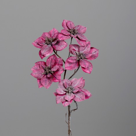 Poinsettie LED. glitr