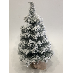 Vánoční stromek zasněžený smrk 50 cm