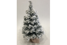 Vánoční stromek zasněžený 50 cm