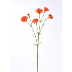 Karafiát mini oranžový 63 cm