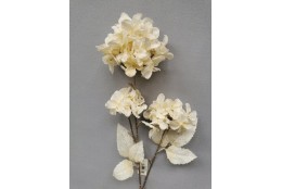Hortenzie krémová glitr 83 cm