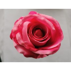 Růže tm. růžová velká vazbová 8*9 cm