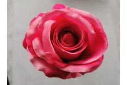Růže tm. růžová velká vazbová 8*9 cm