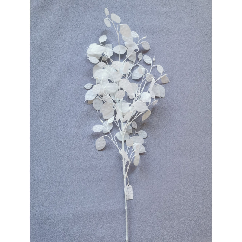 Penízovka bílá plastová 78 cm
