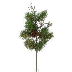 Větev borovice zelená 46 cm