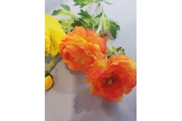 Ranunculus oranžový 78 cm