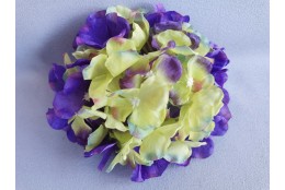 Hortenzie tm. fialovo-zelená vazbová Ø 17 cm